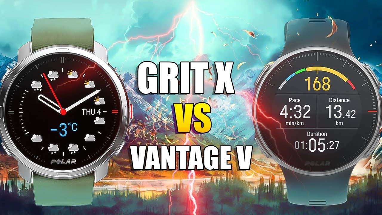 Чем отличаются часы POLAR GRIT X от VANTAGE V?