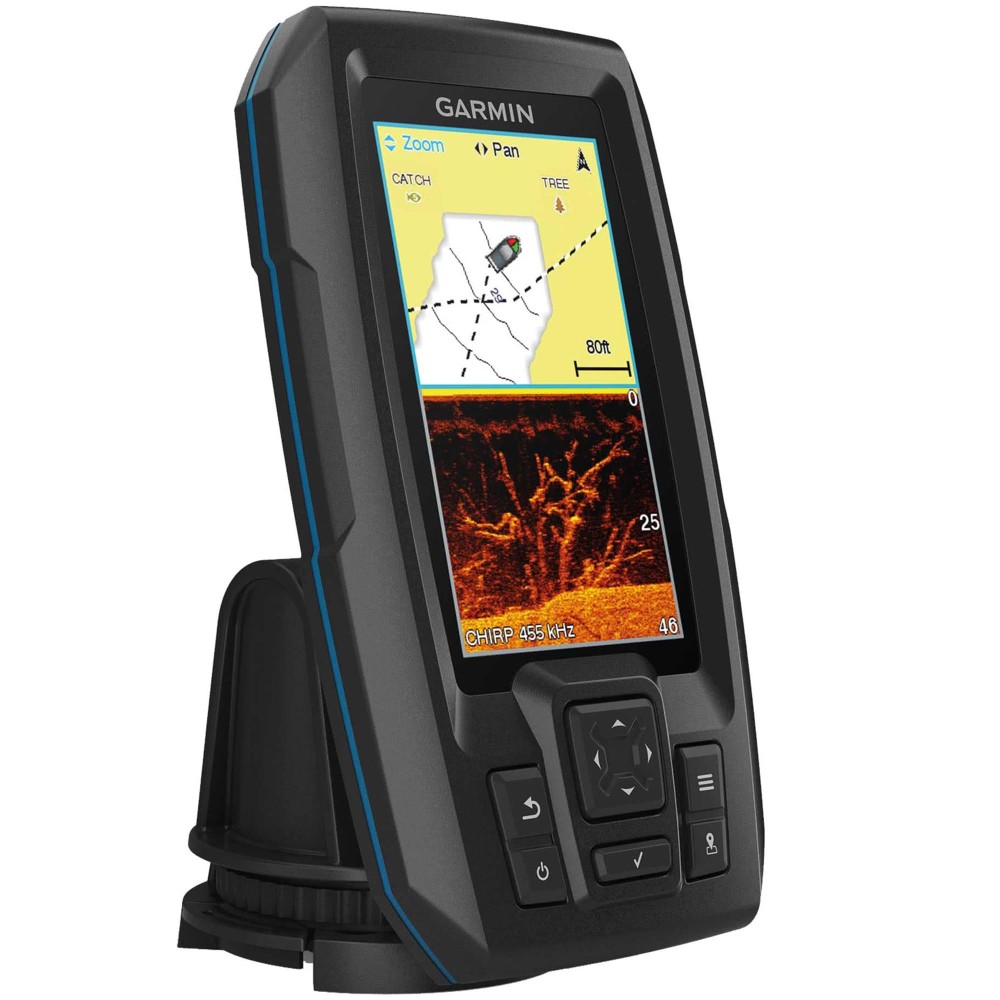 Эхолот Garmin Striker Vivid 4cv c датчиком GT20-TM — купить рыбопоисковый  эхолот ? по выгодной цене в магазине Спорт Лайф