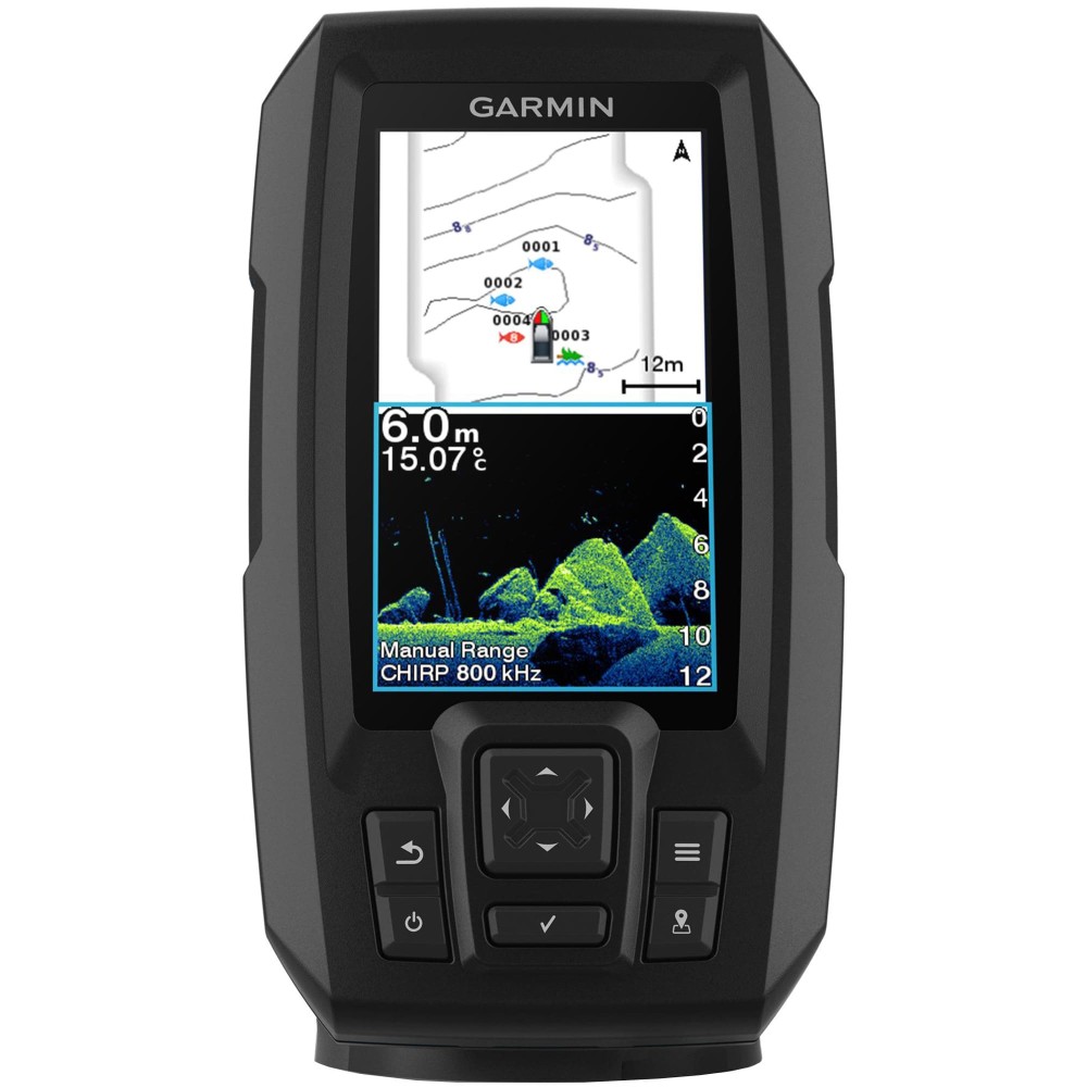 Эхолот Garmin Striker Vivid 4cv c датчиком GT20-TM — купить рыбопоисковый  эхолот ? по выгодной цене в магазине Спорт Лайф