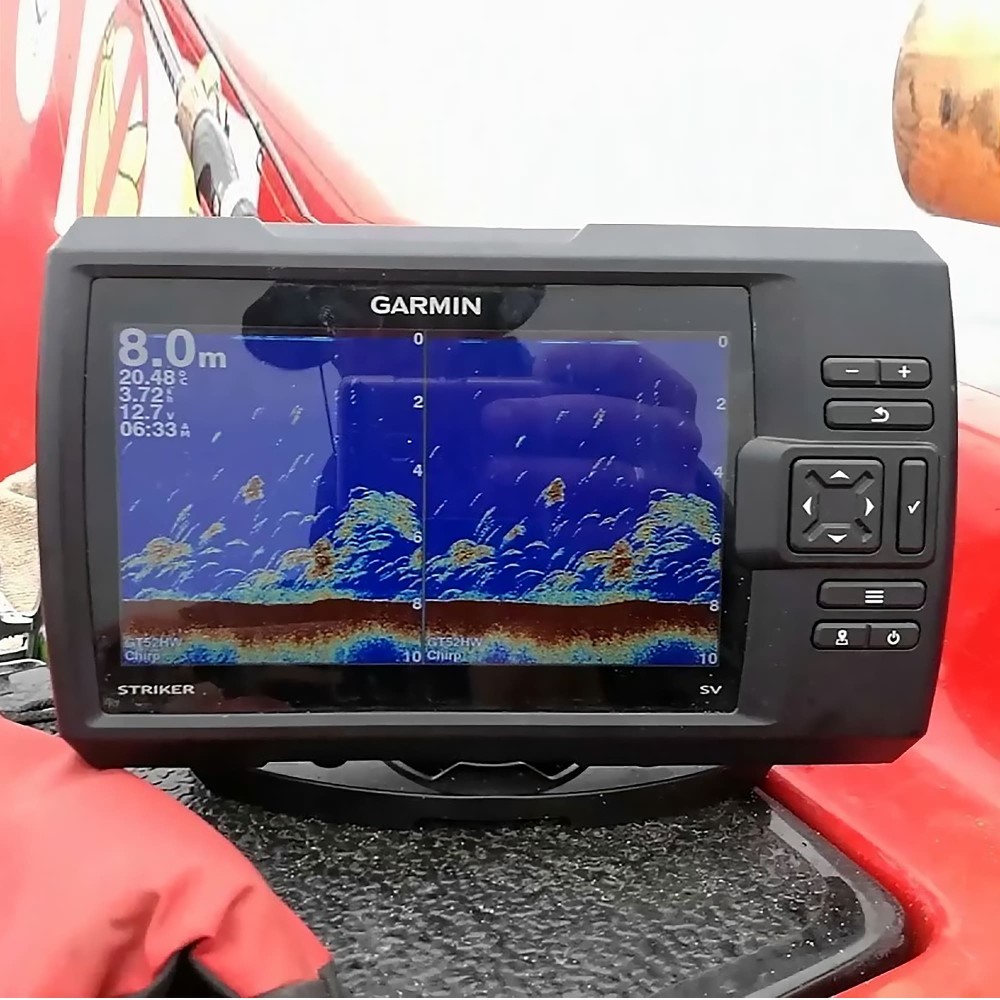 Эхолот Garmin Striker Vivid 7sv с датчиком GT52HW-TM — купить рыбопоисковый  эхолот 🐟 по выгодной цене в магазине Спорт Лайф