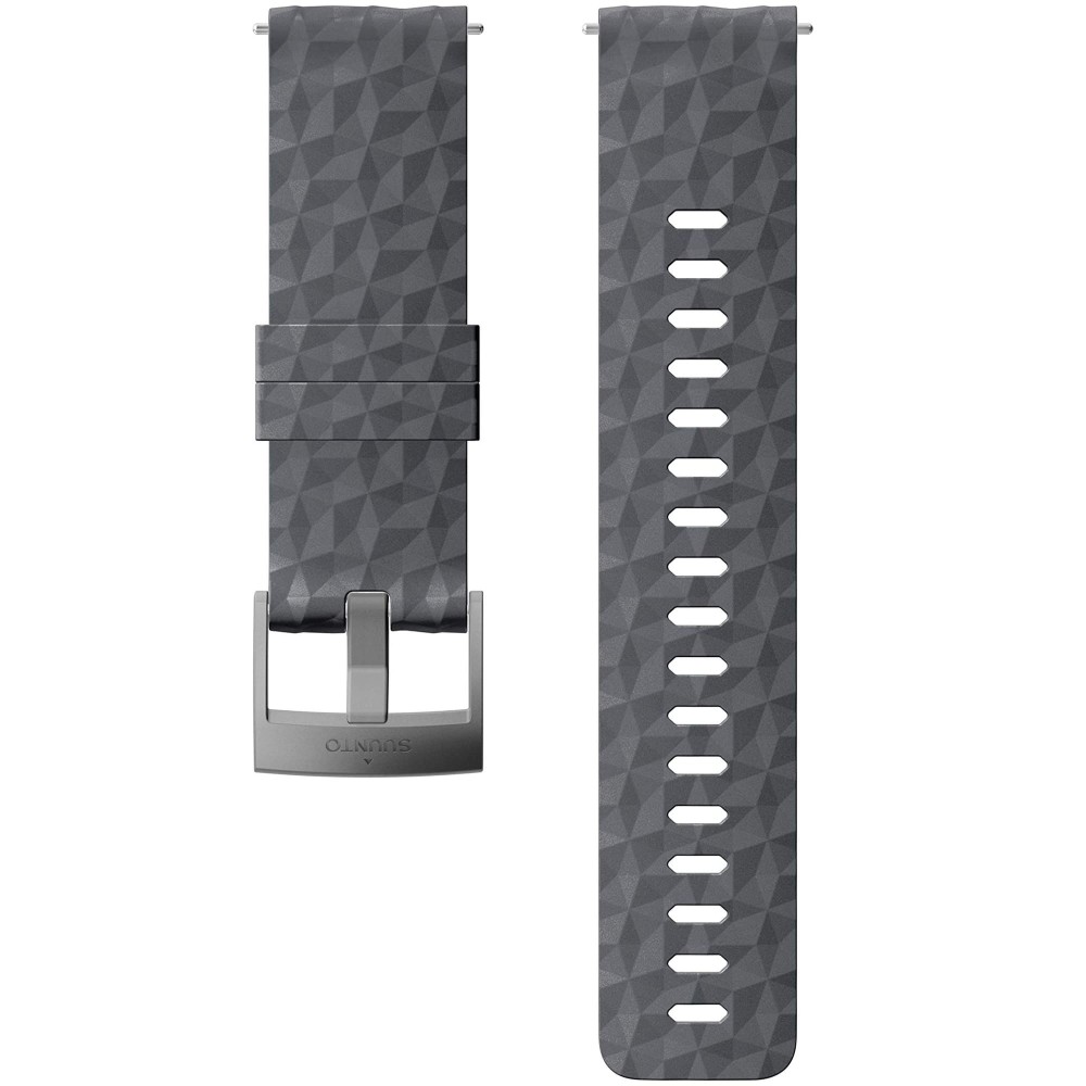Силиконовый ремешок Suunto Explore 1 24 мм Graphite Gray M