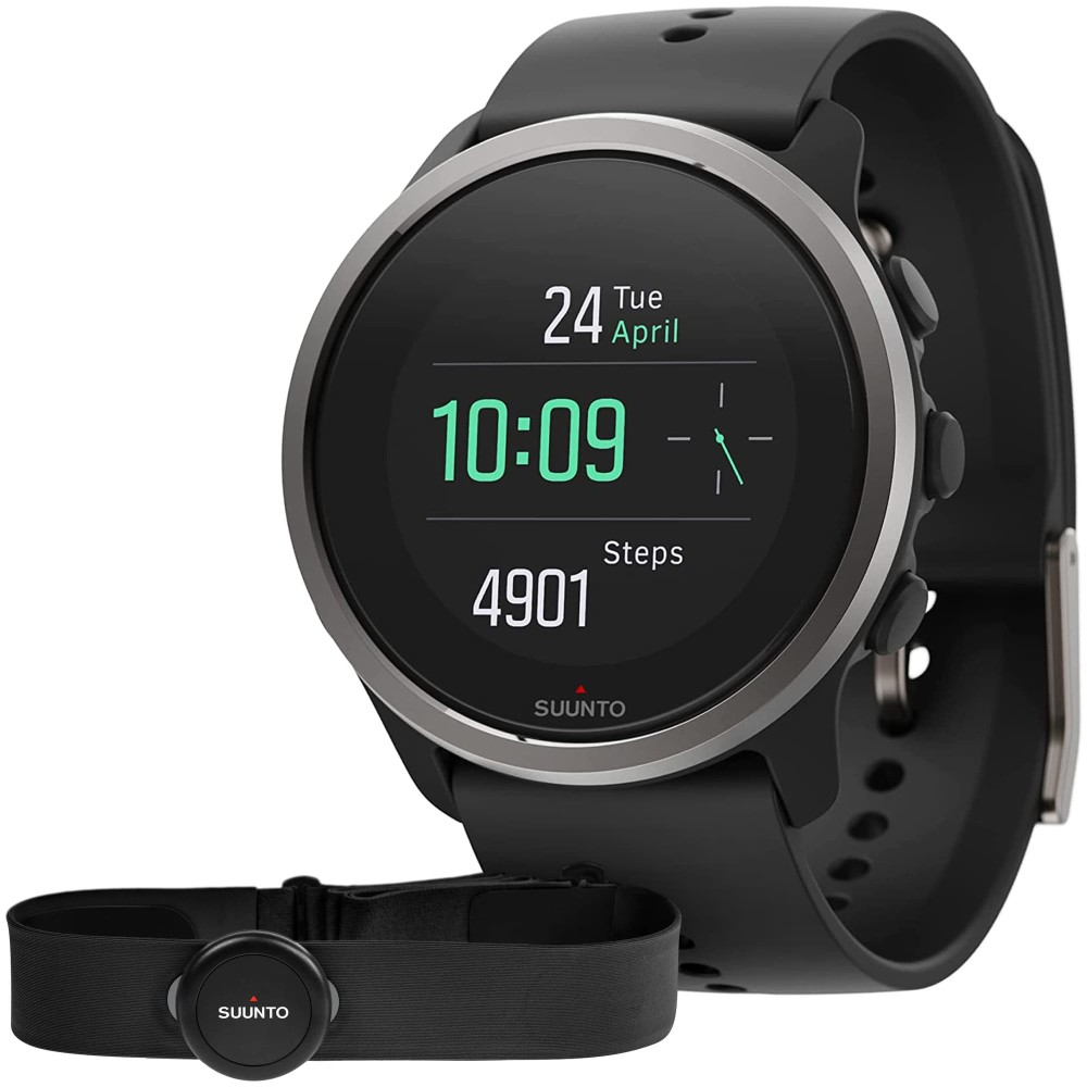 Suunto 5 Peak Black с датчиком пульса Suunto Smart Heart Rate Belt