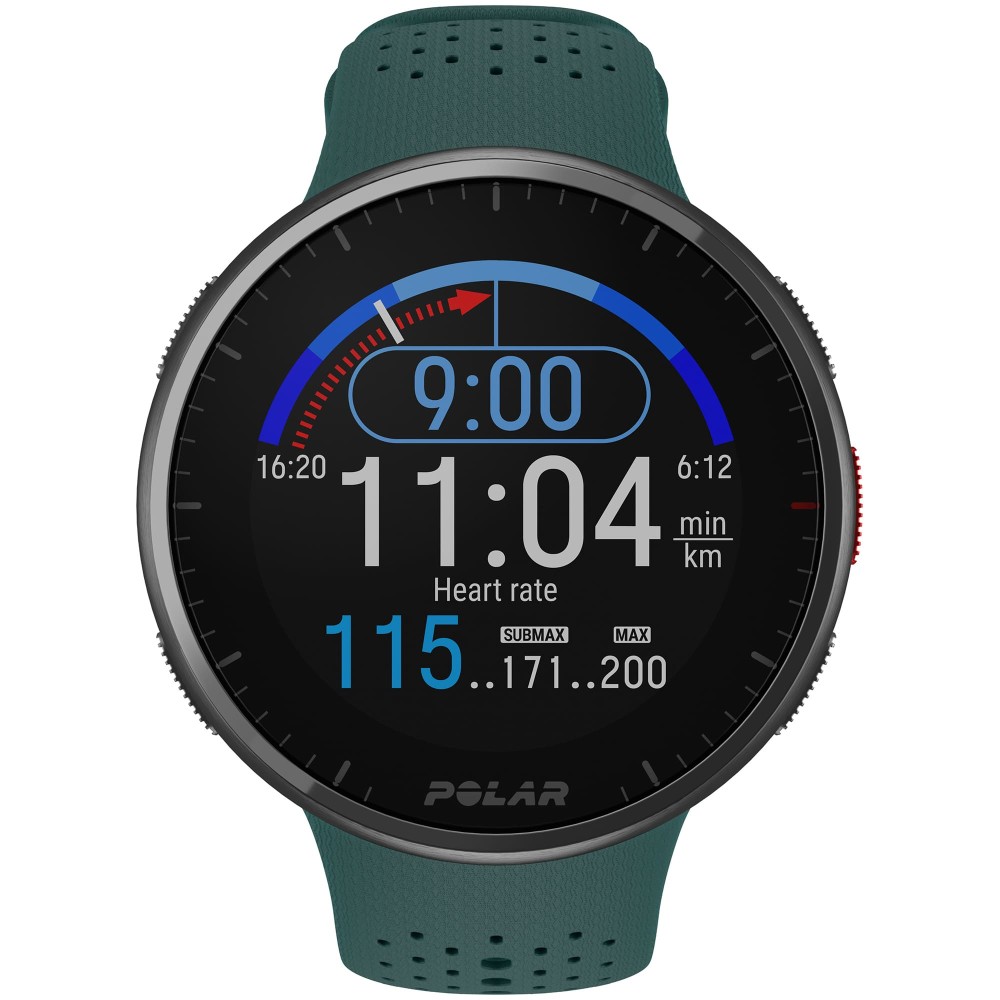 Polar Pacer Pro Aurora Green HR (с датчиком пульса H10) — купить часы для  бега ⌚ по выгодной цене в магазине Спорт Лайф