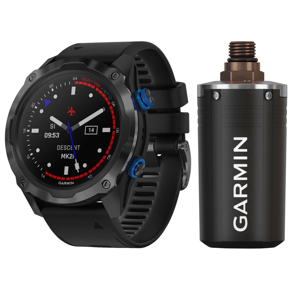 Garmin Descent Mk2i Bundle Titanium с черным ремешком + датчик Descent T1 —  купить дайвинг компьютер ⌚ по выгодной цене в магазине Спорт Лайф