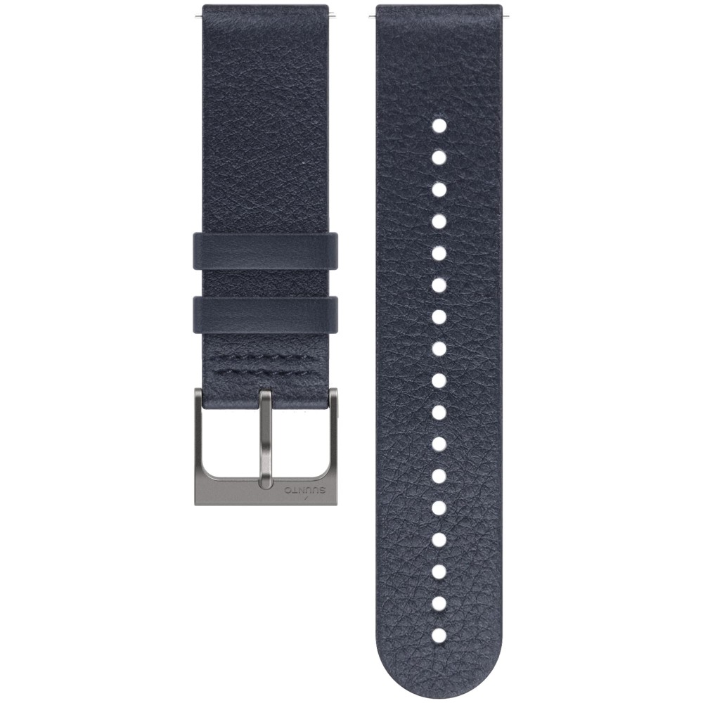 Кожаный ремешок Suunto Urban 6 22 мм Granite Blue M