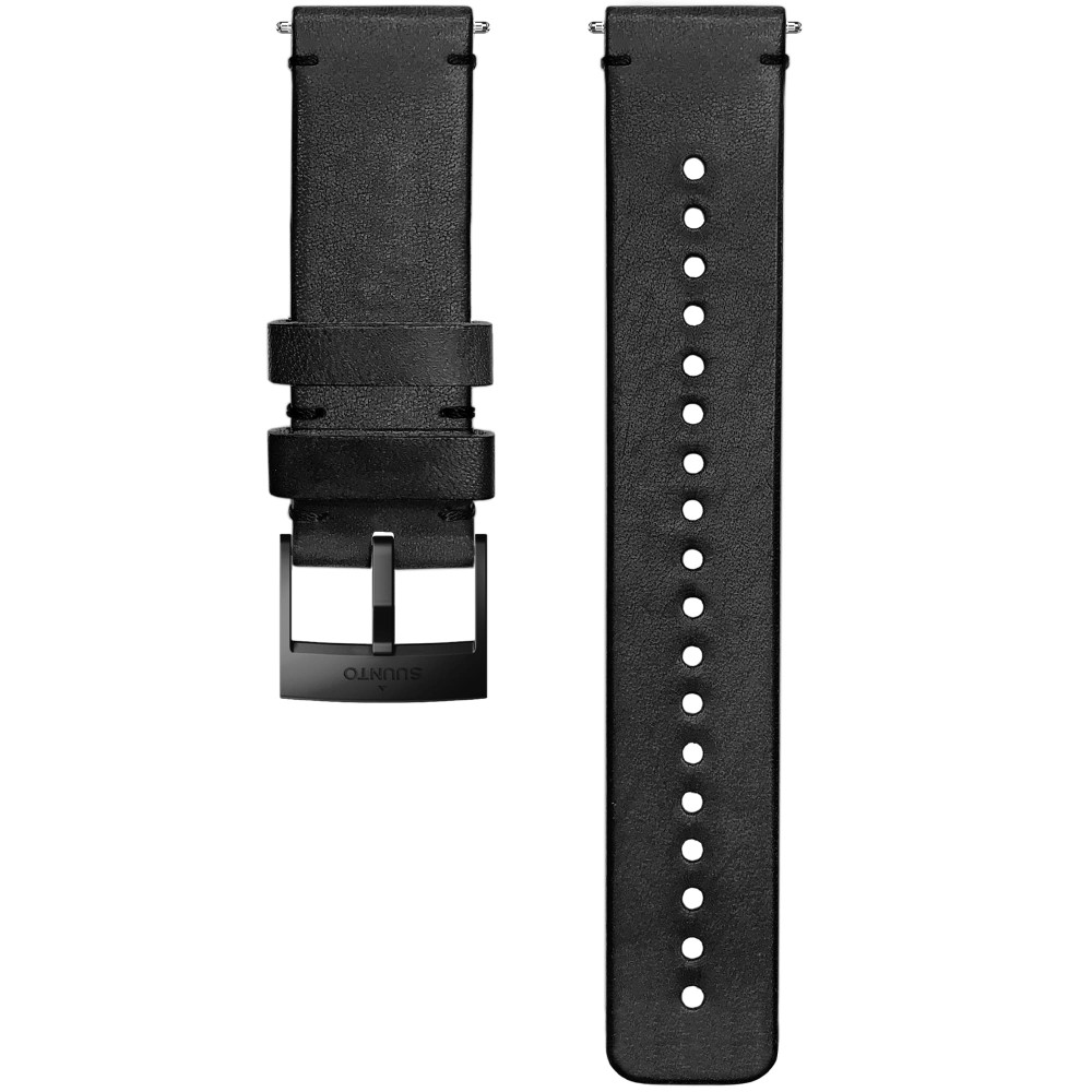 Кожаный ремешок Suunto Urban 2 24 мм Black Black M