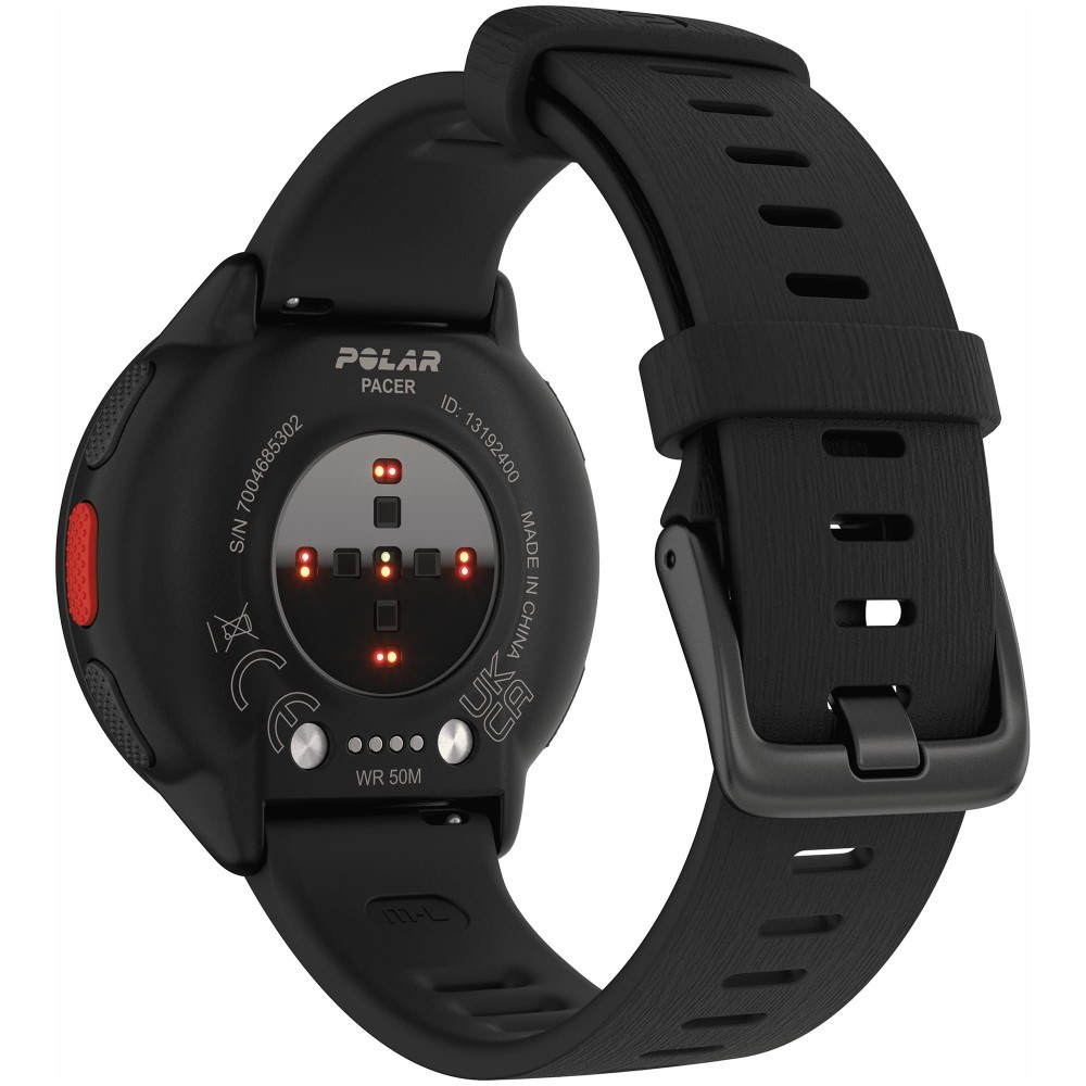 Polar Pacer Night Black — купить беговые часы ⌚ по выгодной цене в магазине  Спорт Лайф