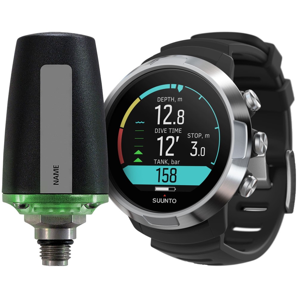 Дайвинг компьютер Suunto D5 Black с передатчиком Suunto Tank POD