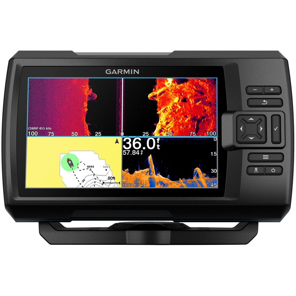 Эхолот Garmin Striker Vivid 7sv с датчиком GT52HW-TM — купить рыбопоисковый  эхолот 🐟 по выгодной цене в магазине Спорт Лайф