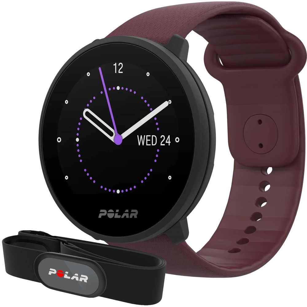 Polar Unite Plum S-L HR (с датчиком пульса H9) — купить фитнес-часы ⌚ по  выгодной цене в магазине Спорт Лайф