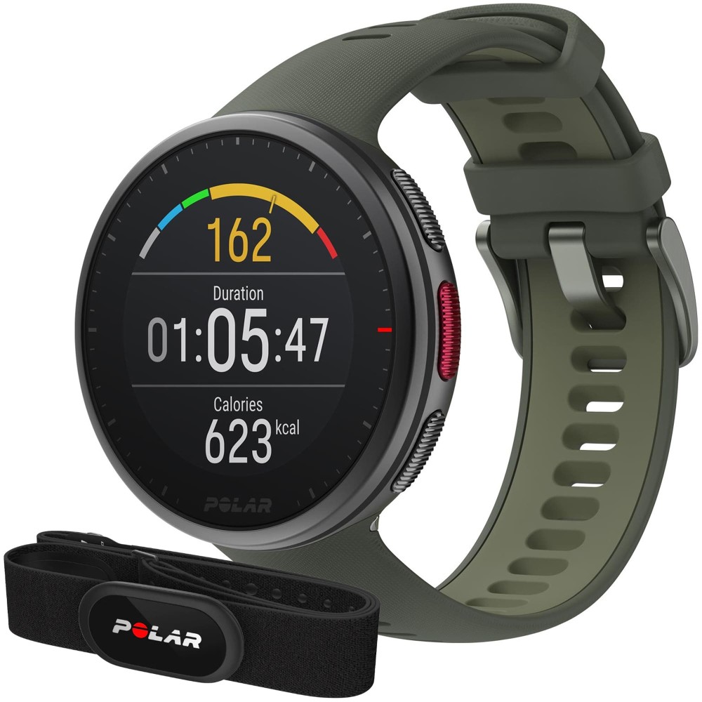 Polar Vantage V2 Green HR (с датчиком пульса H10) — купить часы  премиум-класса ⌚ по выгодной цене в магазине Спорт Лайф