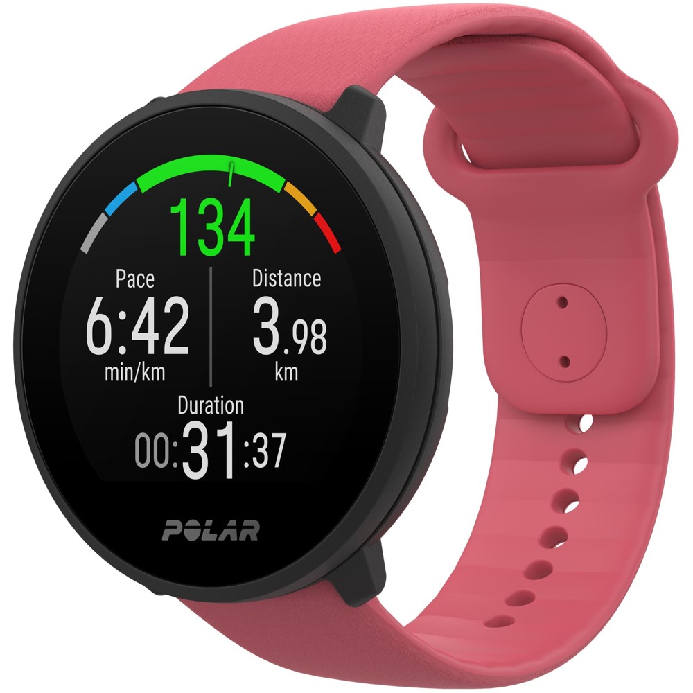 Polar Unite Pink S-L HR (с датчиком пульса H9) — купить фитнес-часы ⌚ по  выгодной цене в магазине Спорт Лайф