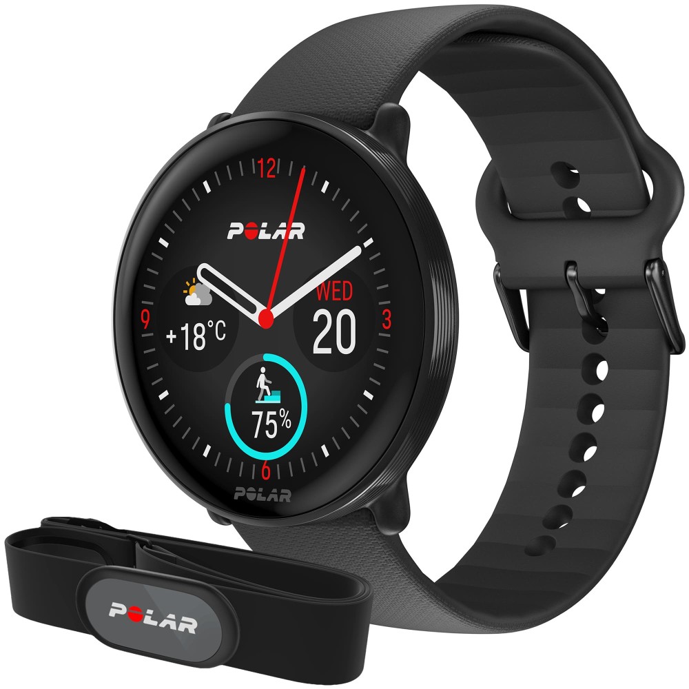 Polar Ignite 3 Night Black HR с датчиком пульса H9 — купить фитнес-часы ⌚  по выгодной цене в магазине Спорт Лайф