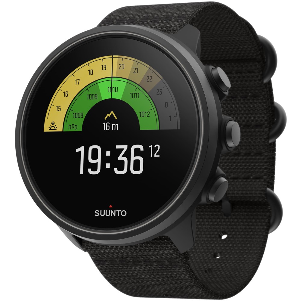 Suunto 9 Baro Charcoal Black Titanium — купить смарт часы ⌚ по выгодной  цене в магазине Спорт Лайф