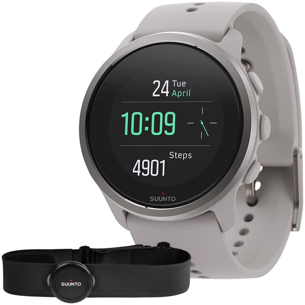 Suunto 5 Peak Ridge Sand с датчиком пульса Suunto Smart Heart Rate Belt