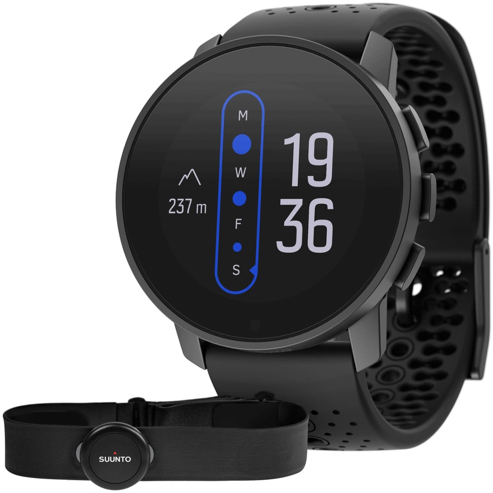 Suunto 9 Peak All Black с датчиком пульса Suunto Smart Heart Rate Belt —  купить смарт часы ⌚ по выгодной цене в магазине Спорт Лайф