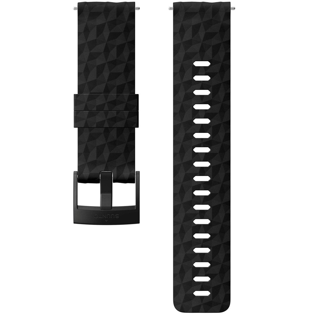 Силиконовый ремешок Suunto Explore 1 24 мм Black Black M