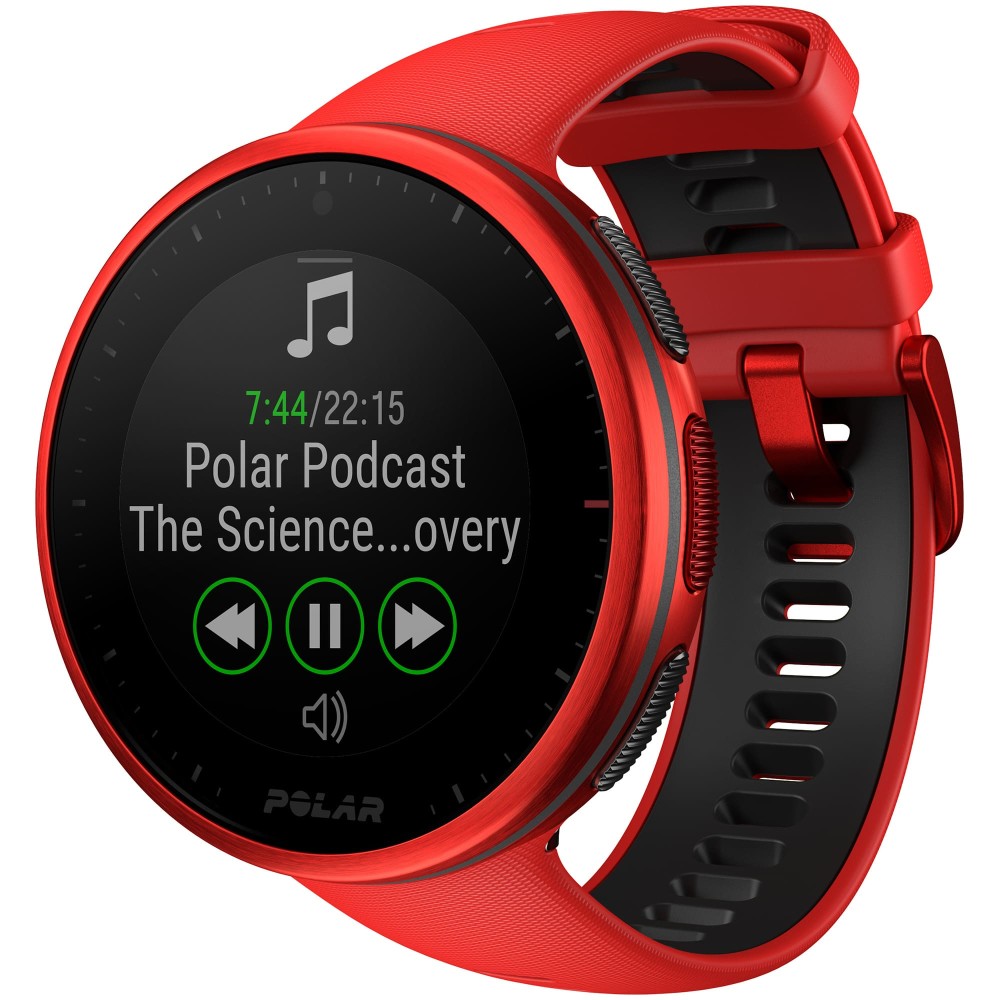 Polar Vantage V2 Red — купить часы премиум-класса ⌚ по выгодной цене в  магазине Спорт Лайф