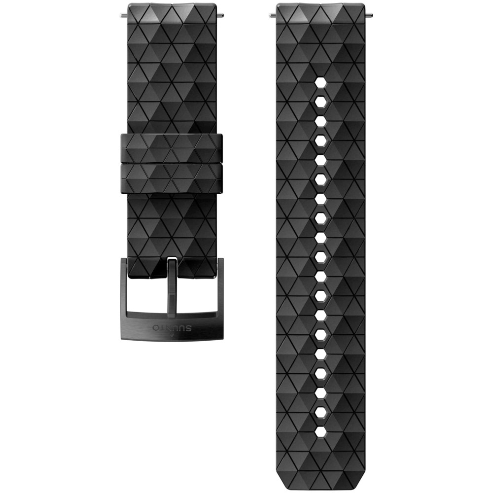 Силиконовый ремешок Suunto Explore 2 24 мм Black Black M