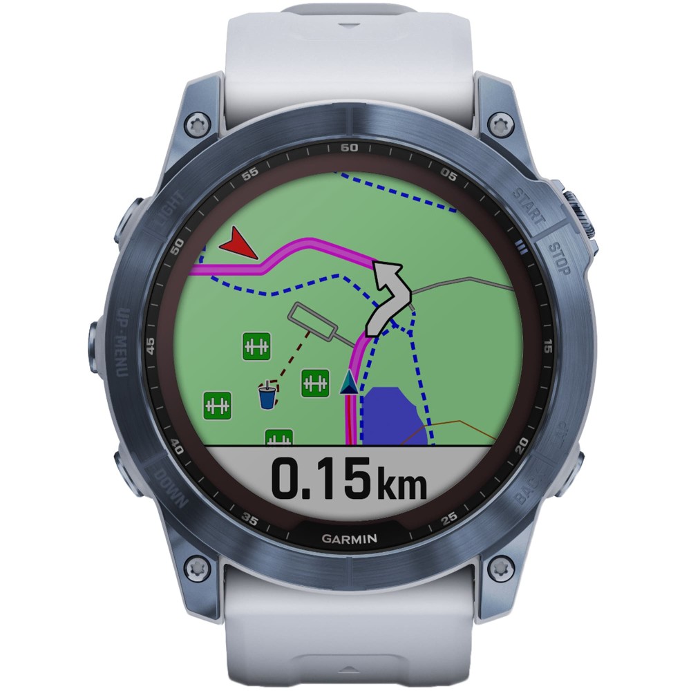 Garmin Fenix 7X Sapphire Solar Mineral Blue DLC Titanium