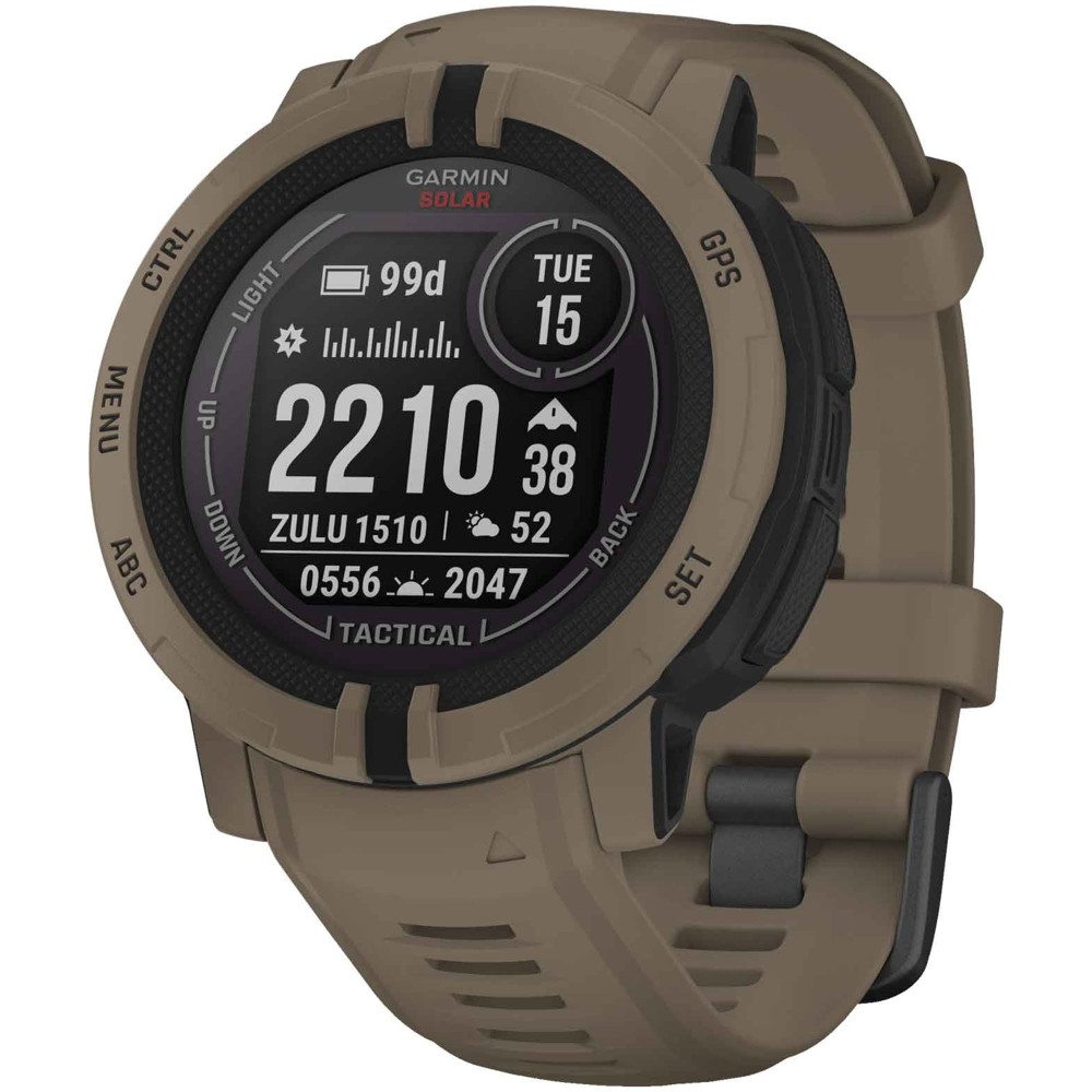 Garmin Instinct 2 Solar Tactical Edition Coyote Tan — купить смарт-часы ⌚  для спорта по выгодной цене в магазине Спорт Лайф