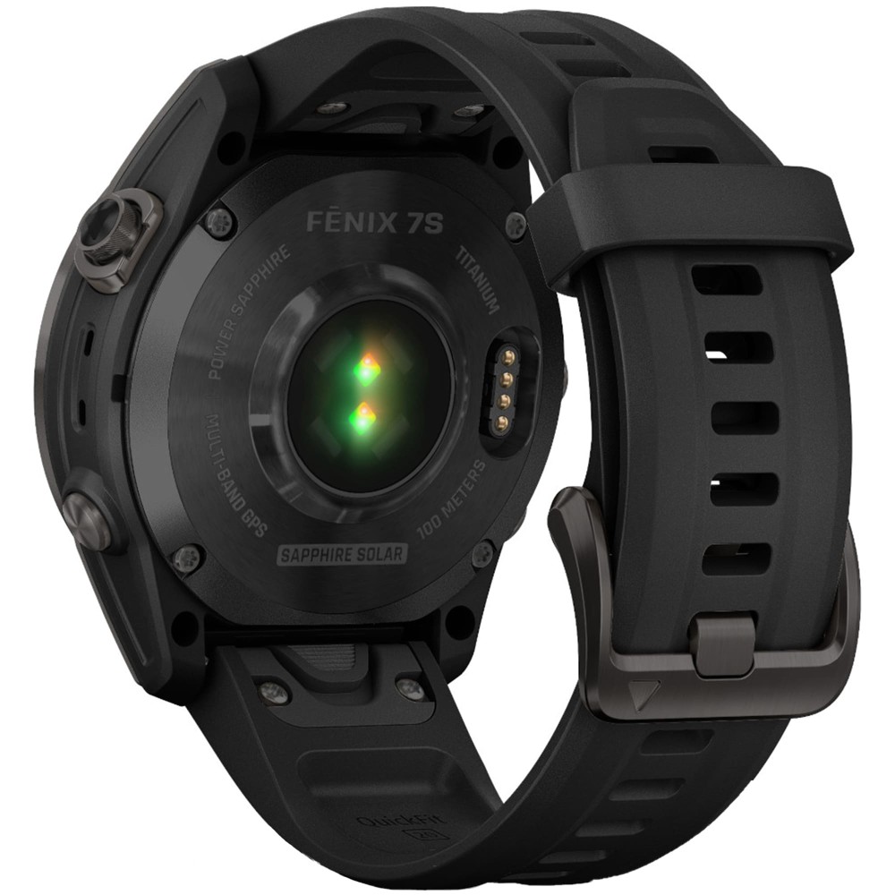 Garmin fenix 6s sapphire carbon gray dlc with black band sale