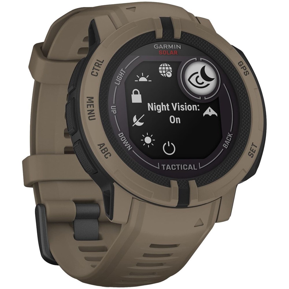 Garmin Instinct 2 Solar Tactical Edition Coyote Tan — купить смарт-часы ⌚  для спорта по выгодной цене в магазине Спорт Лайф