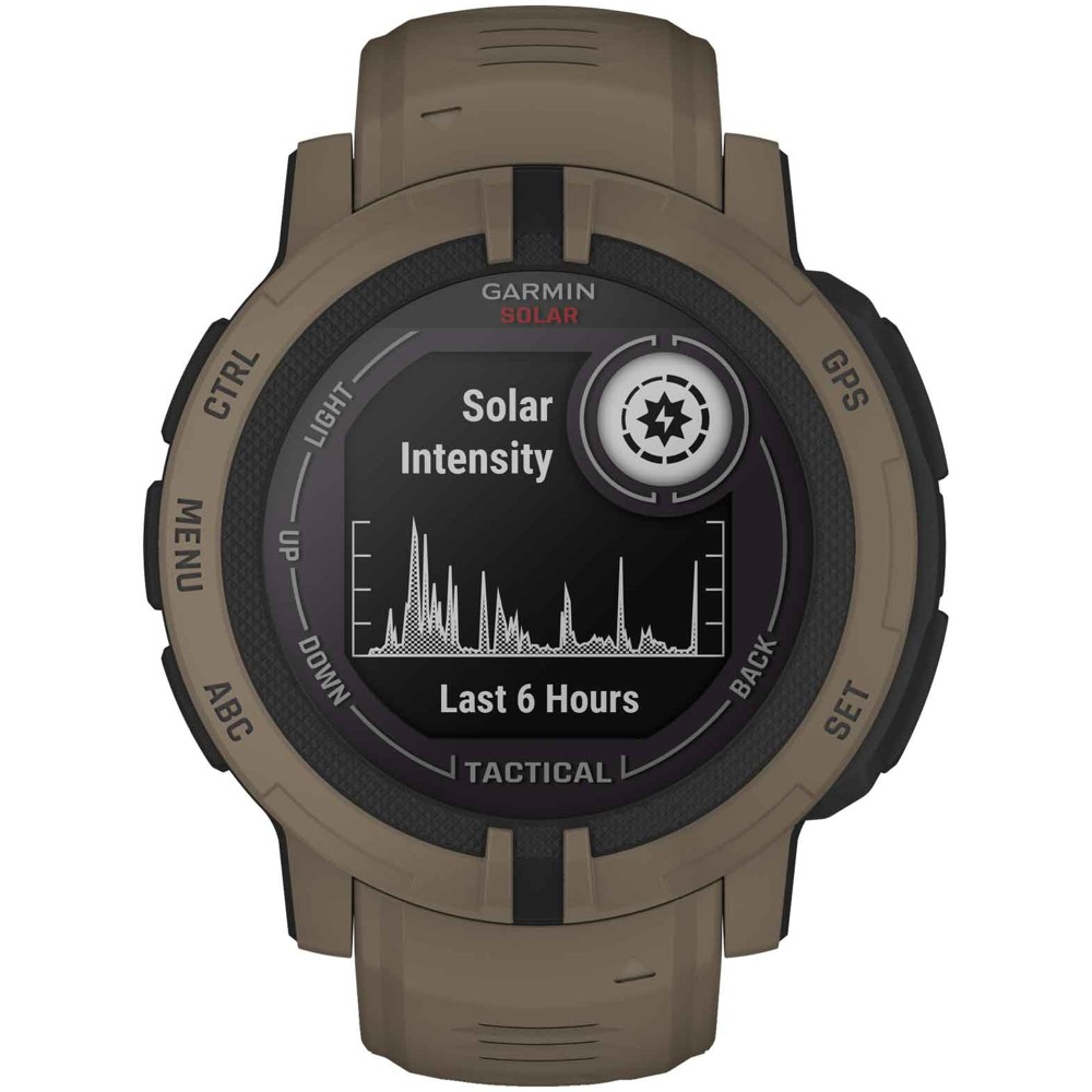 Garmin Instinct 2 Solar Tactical Edition Coyote Tan — купить смарт-часы ⌚  для спорта по выгодной цене в магазине Спорт Лайф