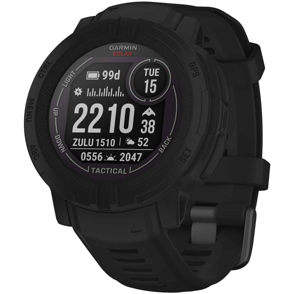 Garmin Instinct 2 Solar Tactical Edition Black