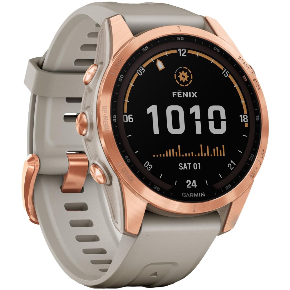 Garmin Fenix 7S Solar Rose Gold