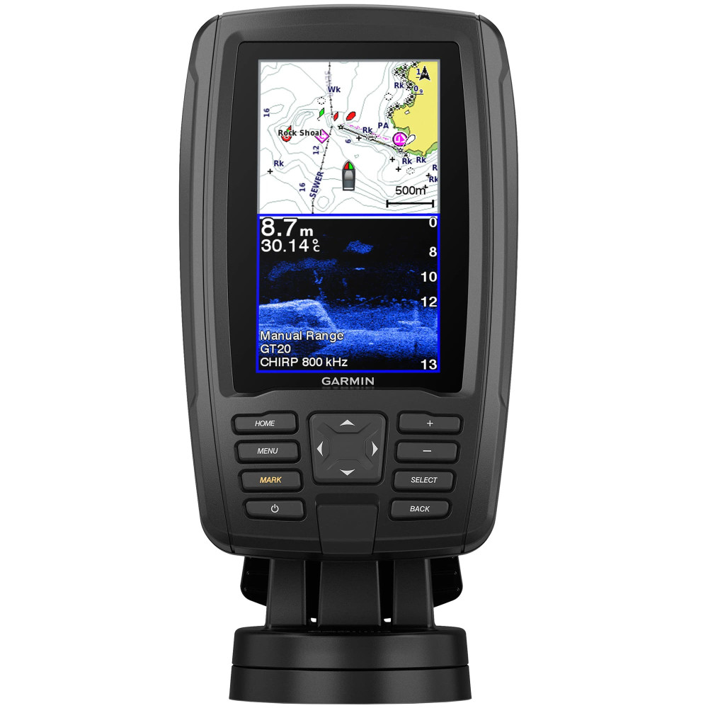 Картплоттер Garmin ECHOMAP Plus 42cv с датчиком GT20-TM — купить  рыбопоисковый эхолот 🐟 по выгодной цене в магазине Спорт Лайф