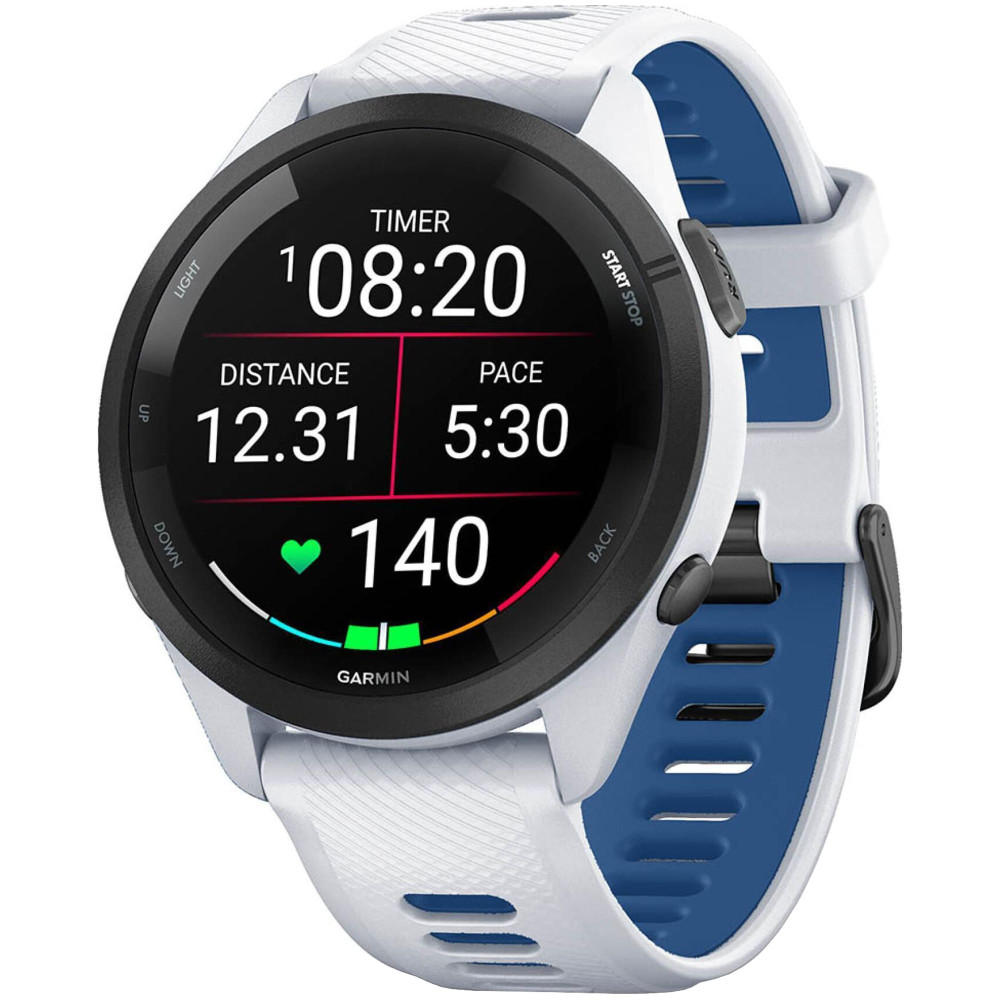 Garmin Forerunner 265 Whitestone / Tidal Blue — купить умные часы ⌚ для  бега по выгодной цене в магазине Спорт Лайф