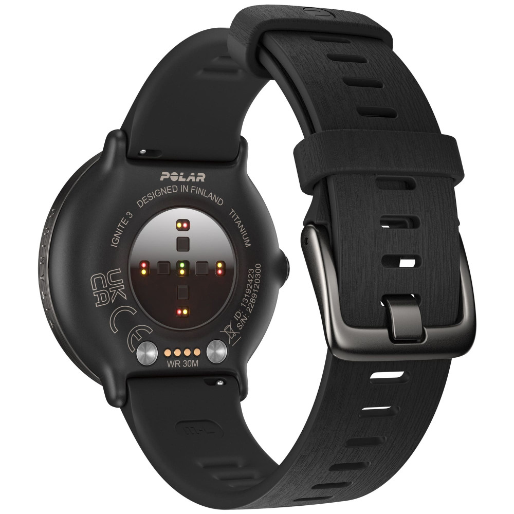 Polar Ignite 3 Titanium Black