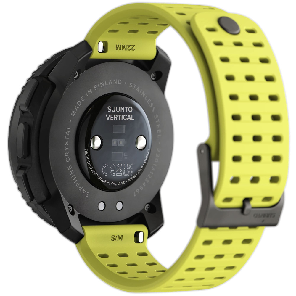 Suunto Vertical Black Lime — купить GPS-часы ⌚ по выгодной цене в магазине  Спорт Лайф