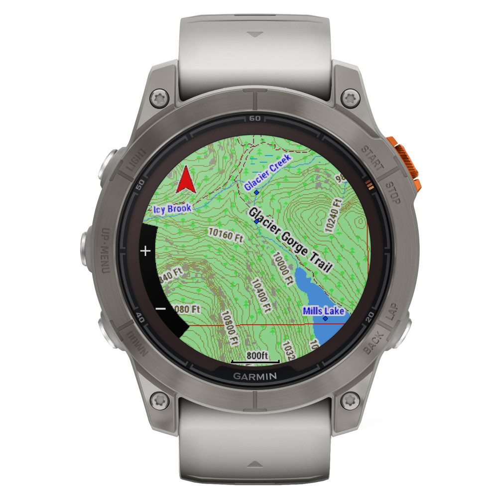 Garmin Fenix 7 Pro Sapphire Solar Titanium Fog Gray — купить часы ⌚ для  спорта по выгодной цене в магазине Спорт Лайф