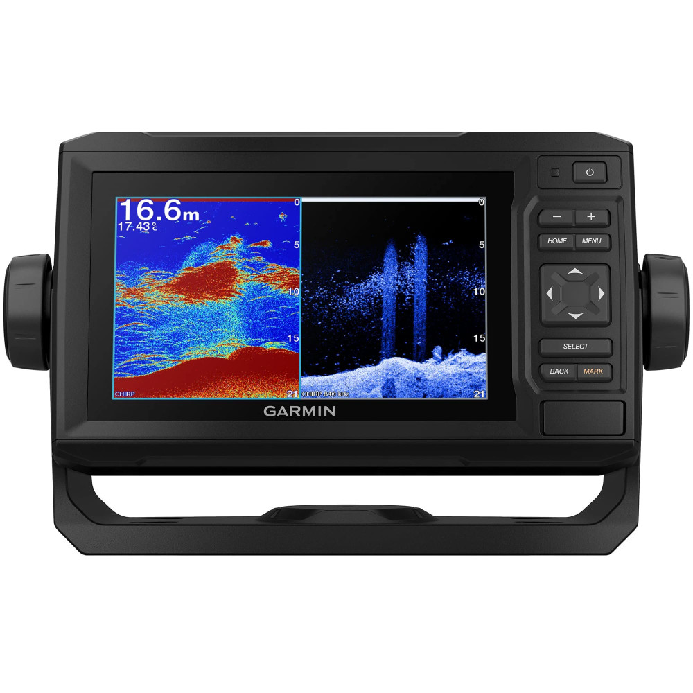 Картплоттер Garmin ECHOMAP UHD 62cv с датчиком GT24UHD-TM