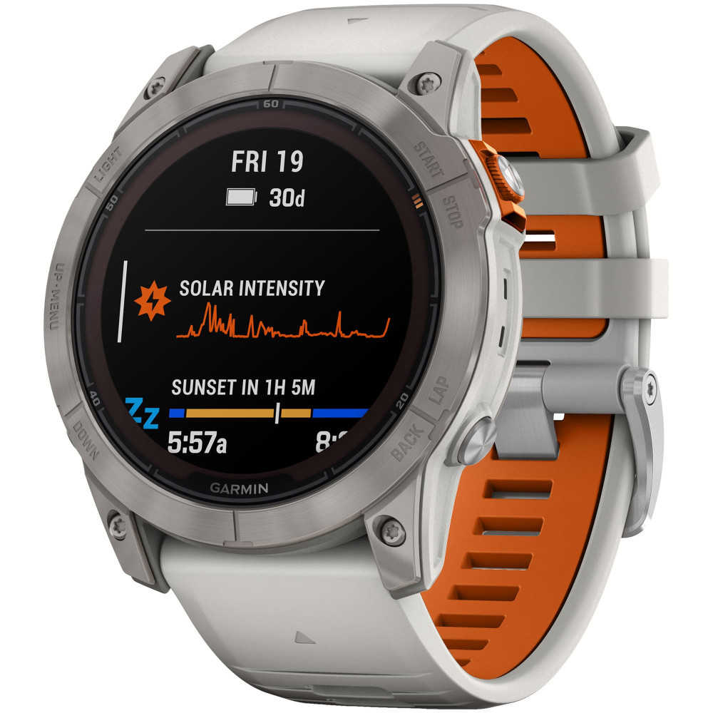 Garmin Fenix 7X Pro Sapphire Solar Titanium Fog Gray — купить часы ⌚ для  спорта по выгодной цене в магазине Спорт Лайф