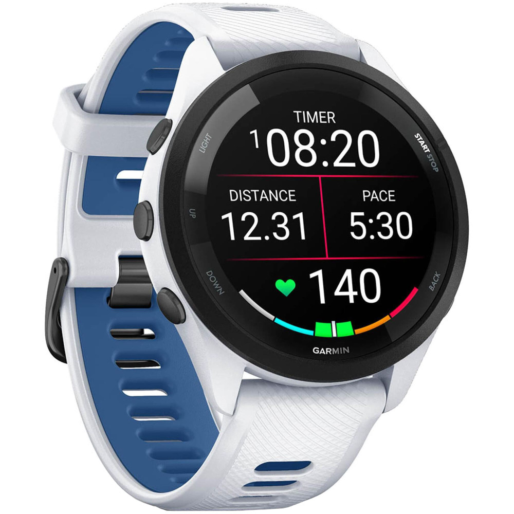 Garmin Forerunner 265 Whitestone / Tidal Blue — купить умные часы ⌚ для  бега по выгодной цене в магазине Спорт Лайф