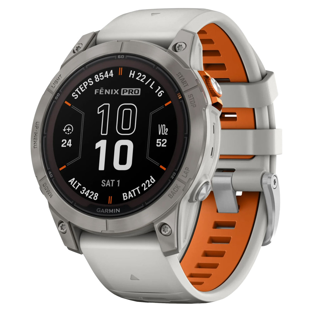 Garmin Fenix 7 Pro Sapphire Solar Titanium Fog Gray — купить часы ⌚ для  спорта по выгодной цене в магазине Спорт Лайф