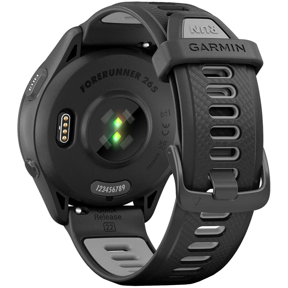 Garmin Forerunner 265 Black / Powder Gray — купить умные часы ⌚ для бега по  выгодной цене в магазине Спорт Лайф