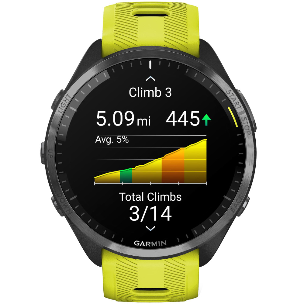 Garmin Forerunner 965 Amp Yellow / Black DLC Titanium — купить часы ⌚ для  бега по выгодной цене в магазине Спорт Лайф