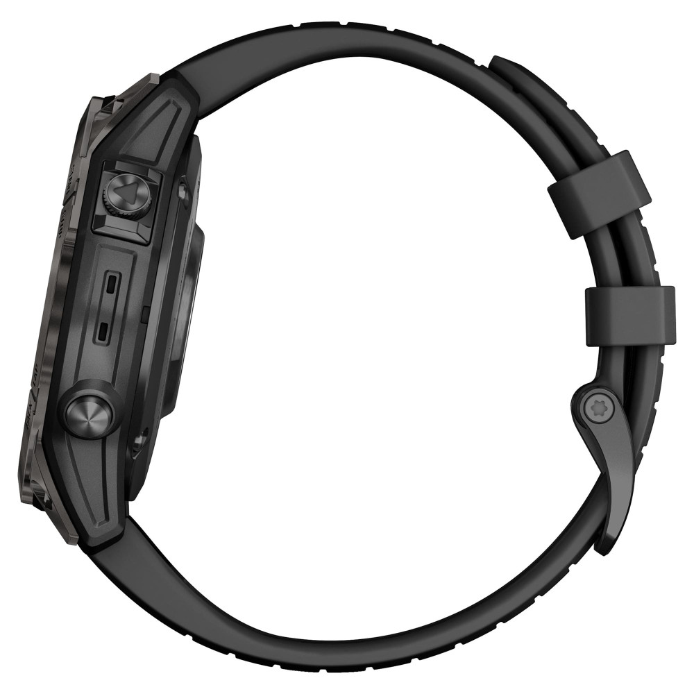 Garmin Fenix 7 Pro Sapphire Solar DLC Titanium Carbon Gray — купить часы ⌚  для спорта по выгодной цене в магазине Спорт Лайф