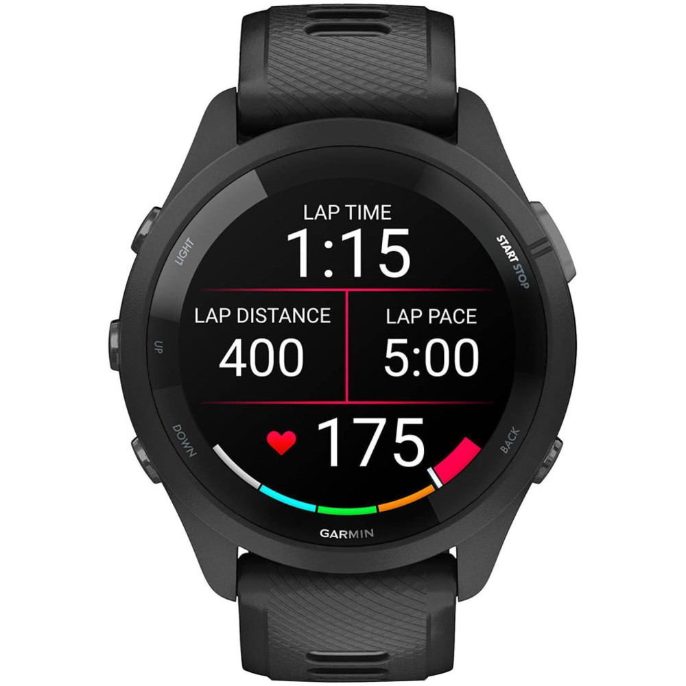 Garmin Forerunner 265 Black / Powder Gray — купить умные часы ⌚ для бега по  выгодной цене в магазине Спорт Лайф