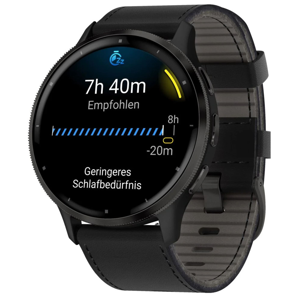 Garmin Venu 3 Black с кожаным ремешком — купить спортивные часы ⌚ по  выгодной цене в магазине Спорт Лайф