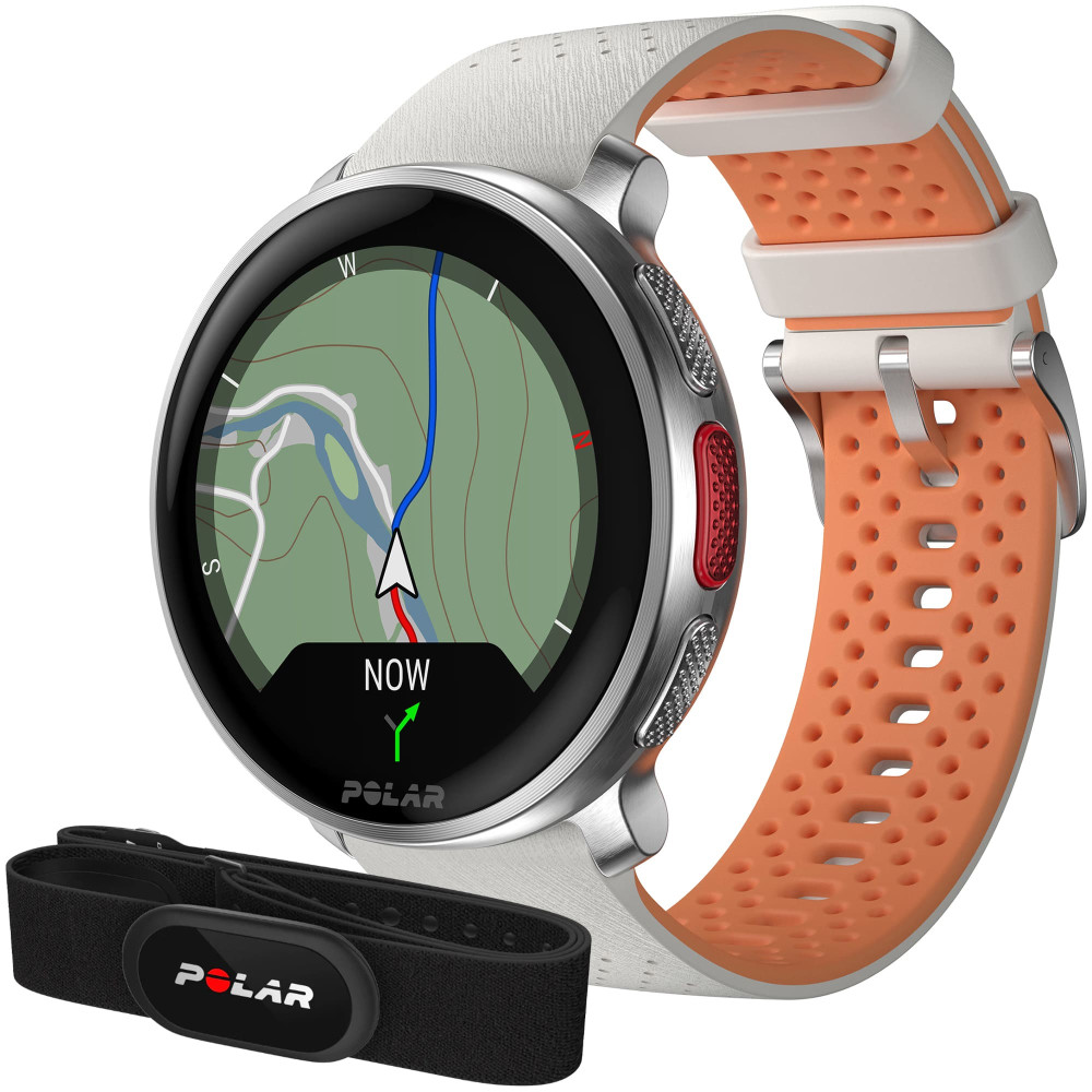 Polar Vantage V3 Sunrise Apricot HR (H10) — купить мультиспортивные часы  премиум-класса ⌚ по выгодной цене в магазине Спорт Лайф