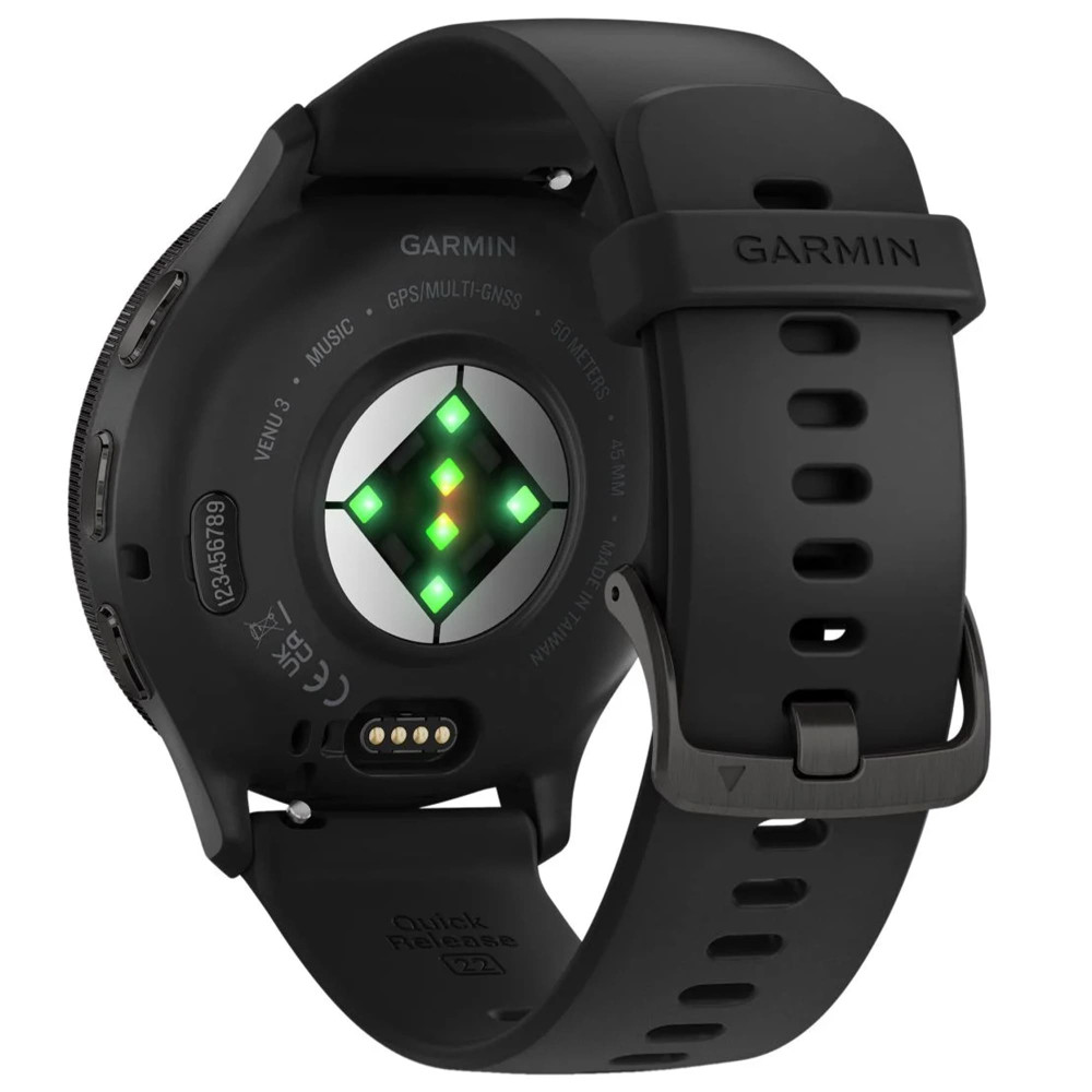 Garmin Venu 3 Black — купить спортивные часы ⌚ по выгодной цене в магазине  Спорт Лайф