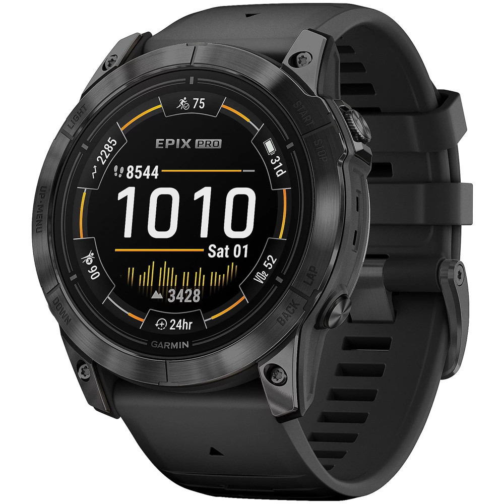 Garmin Epix Pro (Gen 2) Standard Edition 51 мм Slate Gray — купить часы ⌚  для спорта по выгодной цене в магазине Спорт Лайф