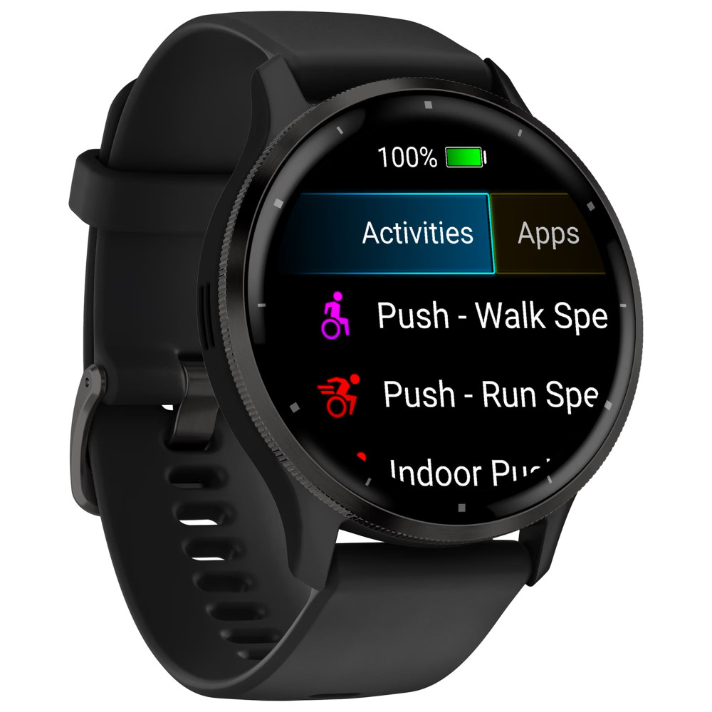 Garmin Venu 3 Black — купить спортивные часы ⌚ по выгодной цене в магазине  Спорт Лайф