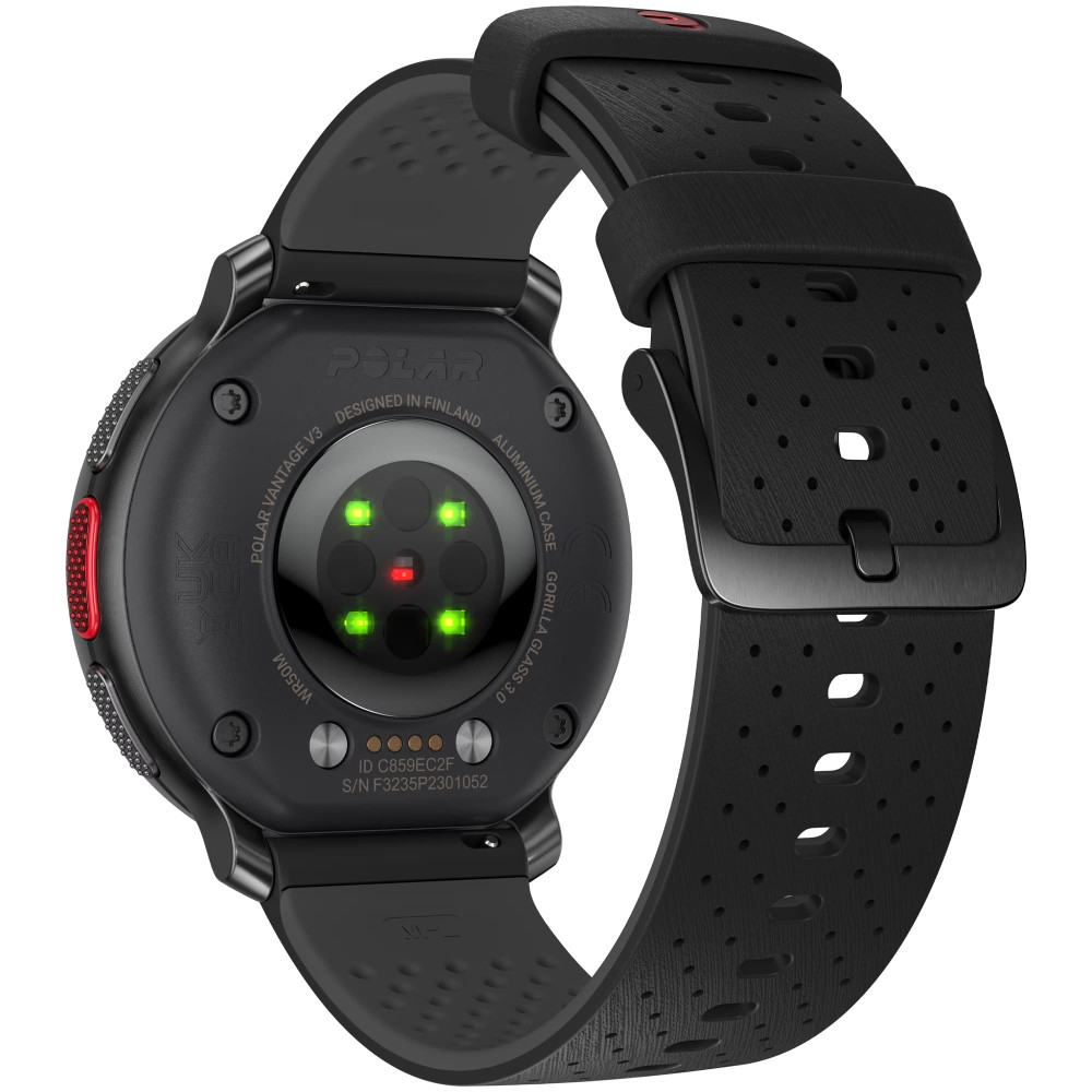 Polar Vantage V3 Night Black — купить мультиспортивные часы премиум-класса  ⌚ по выгодной цене в магазине Спорт Лайф