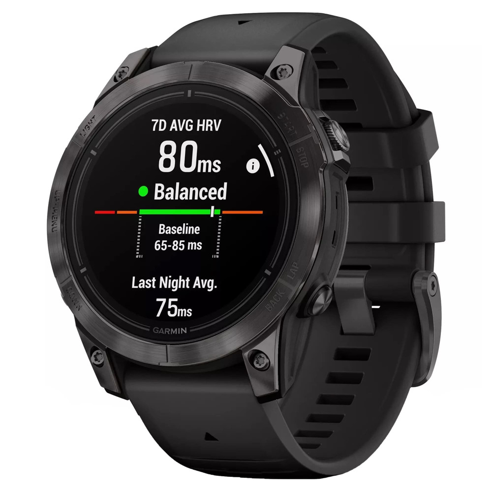 Garmin Epix Pro (Gen 2) Sapphire Edition 47 мм Carbon Gray DLC Titanium —  купить часы ⌚ для спорта по выгодной цене в магазине Спорт Лайф